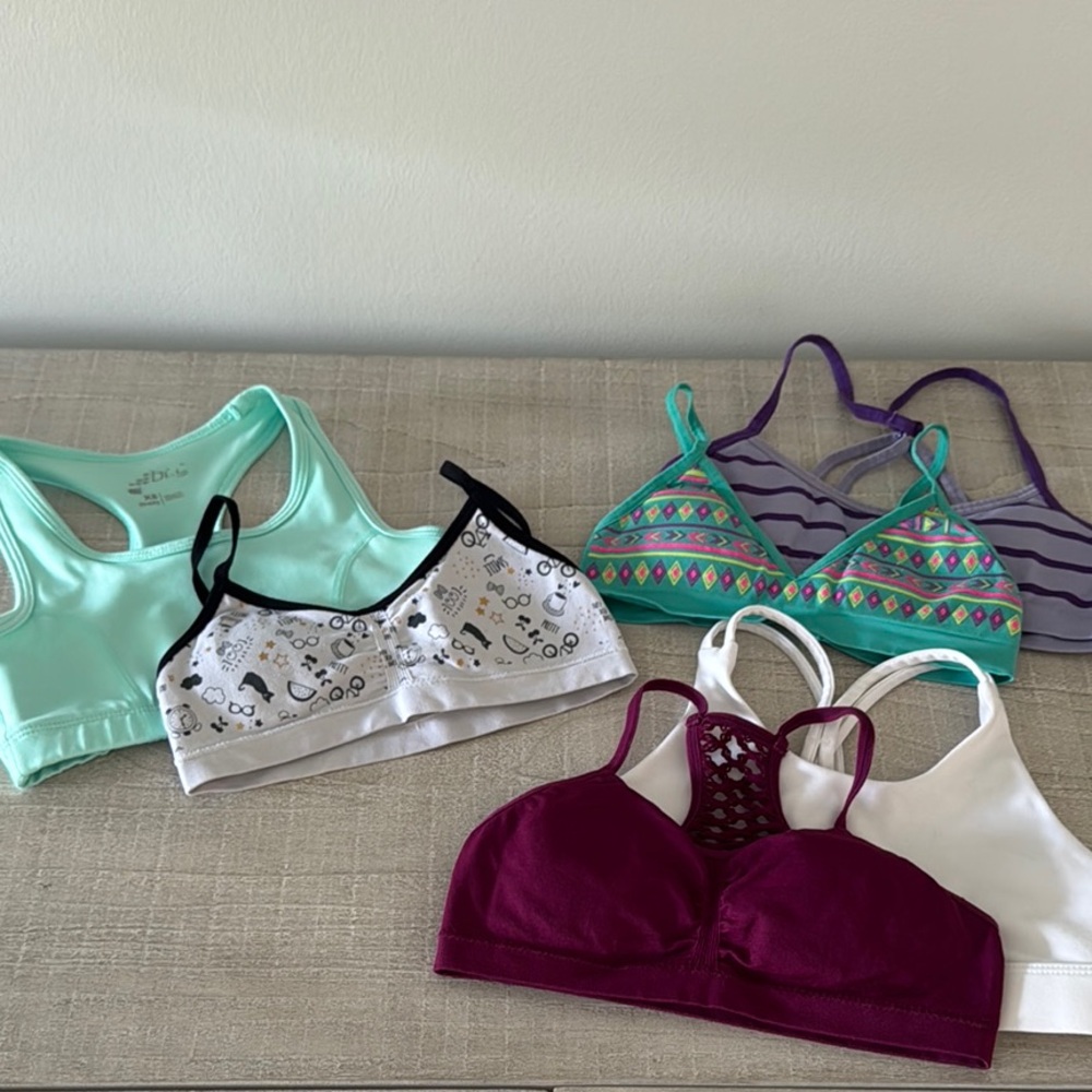 Girls Sports and Starter Bras